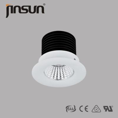 China mini 3w 5w spotlight non-adjustable with cob LED light source 15º/25º narrow beam angle for sale