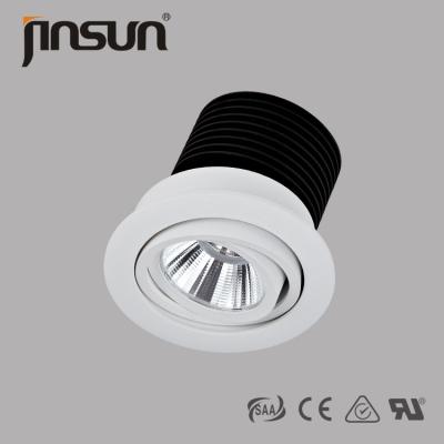 China garantia do diodo emissor de luz Downlight da ESPIGA do entalhe de 10W 780Lumens 70mm 3 anos de COM 