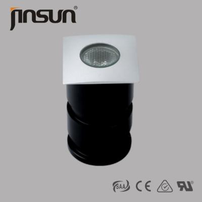 China land recessed LED undergoround lamp 1w with IP67 waterproof with SAA CE RoHS certificates for sale