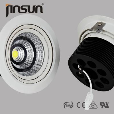 China high quality 125mm wide cutout 20w LED ceiling downlight with CE RoHS SAA certificates for whole light for sale