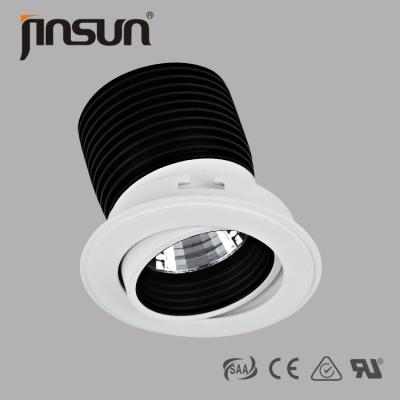 China 10w 60 degree 5000k adjustable and triac dimmable led downlight with factory price for sale