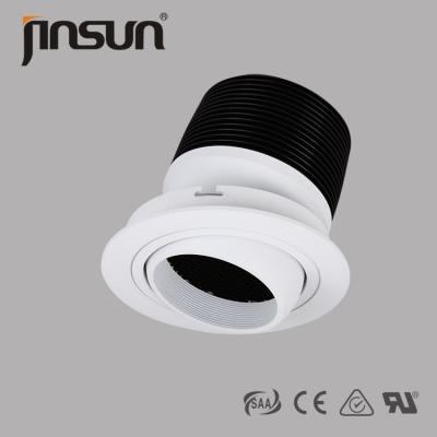 China 45W Anti-Glare Ring of COB Led Downlight Item Type,Led Spotlight With SAA Certificate 360D adjustable for sale