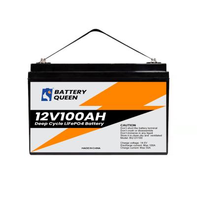 China LiFePo4 Battery 12V 100Ah/200Ah Solar Battery For RV / Yacht à venda