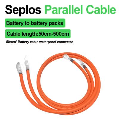 China 50mm2 Battery Cables Wires For Standing DIY Battery Case Parallel for sale