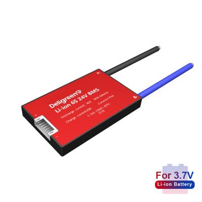 China NCM 6S 24V 40A UART 18650 Battery Bms For EV for sale