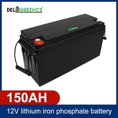 China Temperature Control Protection 12V 150AH Lithium Battery For Motor Propeller / RV Power Supply for sale