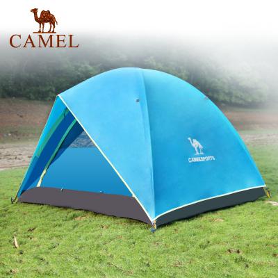 China Camouflage/Playground Camel Tent 2 Person Mesh Outdoor Tent Camping Noise Automatic Outdoor Camping Tent Waterproof Breathable for sale