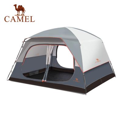 China Camel Tent 6-8 Person Breathable Family Automatic Pop Up Tent Camping Dome Dome Pop Up Tent For Beach Camping And Hiking for sale