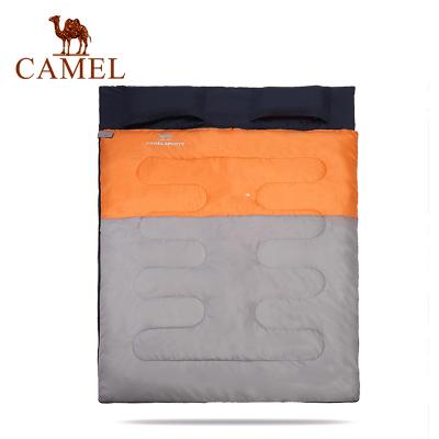 China 2 Person Lightweight Camel Outdoor Waterproof Adult Sleeping Bag Couples Sleep Bag For Outdoor Survival Camping Hiking for sale