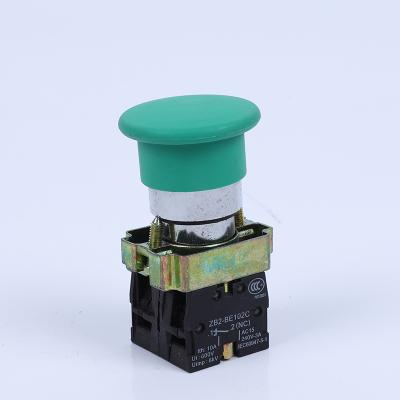 China 22mm ZB2-BE102C 1NC/1NO1NC emergency stop two way latching push button switch for sale ZB2-BE102C for sale