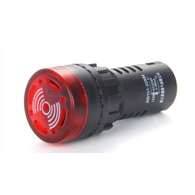 China Small 22mm Led Pilot Lamp Warning Light And Buzzer 22mm for sale