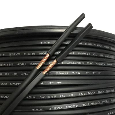 China 12/14/16/18/GA Loudspeaker Refurbishment Cable High Quality Electric Pure Copper PVC Car Audio Professional Speaker Power Cable Horn Wire for sale