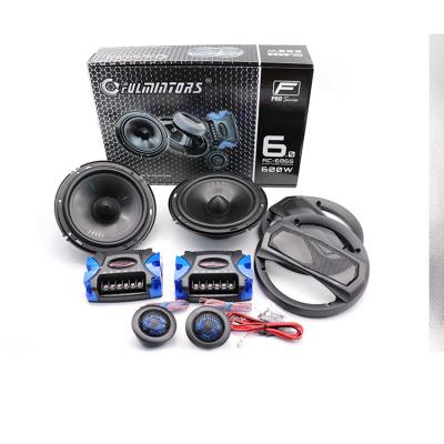 China Wholesale 6/6.5 Inch Car Two Way Component Speaker Coaxial Professional Iron Powered Active Car Speakers for sale