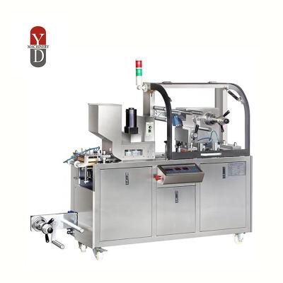 China DPP-80C Standard Food GMP Mini Type Automatic Blister Packing Machine For Tablet Capsule Soft Gel Pharmaceutical for sale