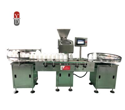 China Drug grain candy counting YD-8 full automatic electronic capsule /tablet/candy packaging counting machine with two turntable for sale