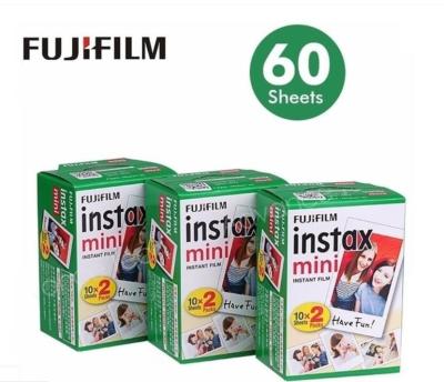 China Mini7s Fujifilm Instax mini 8 film for Fuji Instax i mini 7s 8 9 70 25 50s 90 instant photo camera SP-1 SP-2 white film for sale