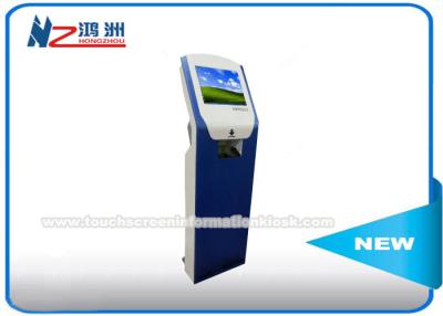 China Touch Screen IR Card Dispenser Kiosk For Parking Car Access Control System for sale