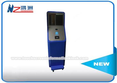 China Card Issuing Self Service Ticket Vending Machines Write Magnetic / IC / RFID Kiosk for sale