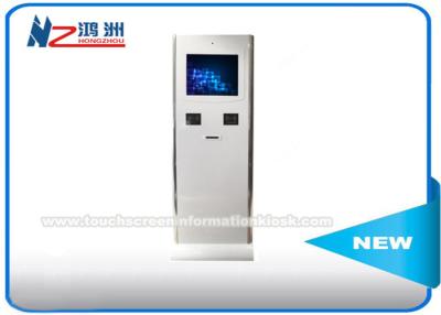 China 15 Inch Floor Standing Coin Counting Kiosk For Foreign Currency Exchange for sale