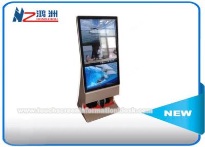 China Outdoor Multi Touch Screen Free Standing Kiosk Rotatable LCD Advertising Player for sale