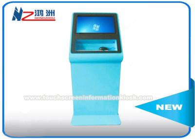 China Custom Self Service Library Kiosk With Metal Keyboard For University Education for sale