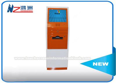 China Touch Screen Digital Signage Self Service Library Kiosk 17 Inch Free Standing for sale