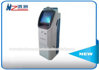 China All In One Touch Screen ATM Computer Kiosk Cabinet Bank ATM Cash Machine for sale