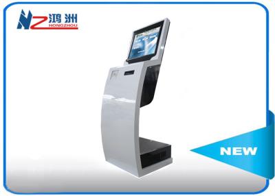 China Multitouch Digital Library Self Checkout Machines / Touch Screen Information Kiosk for sale