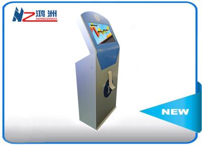 China Android Display Interactive Self Serving Kiosk Stand Alone With Printer for sale