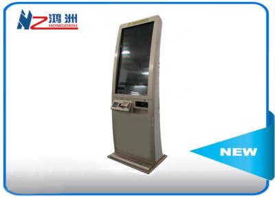 China Single Touch Screen Windows System Self Checkout Kiosk Free Standing In Restaurant for sale