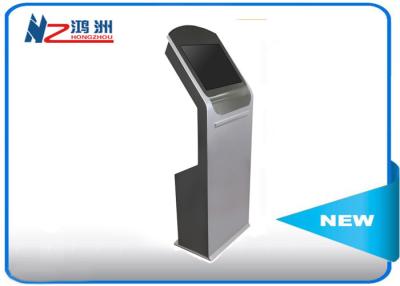 China Stand 22 Inch Outdoor Touch Screen Kiosk , Led All In One Electronic Information Kiosk for sale