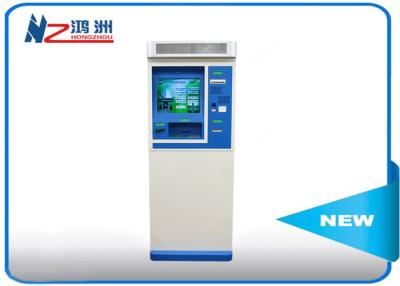 China 42 inch touch powder coated ticket vending kiosk for tourist attractions for sale