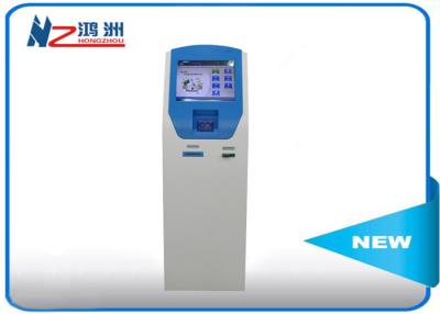 China Outdoor Hospital Check In Kiosk self service with LED touch screen , 110V/220V AC50HZ for sale