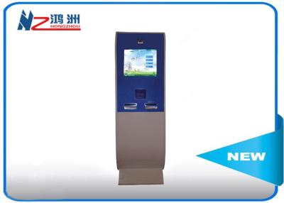 China Free Standing LCD Information Kiosk Self Service Aluminum Frame + Sheet Metal for sale