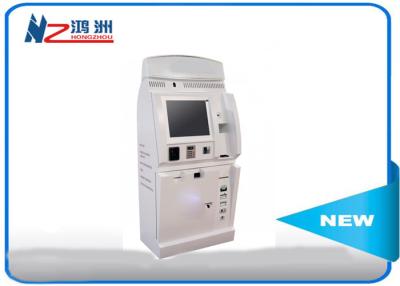 China Cash payment kiosk credit card vending machines with passport scanning function for sale