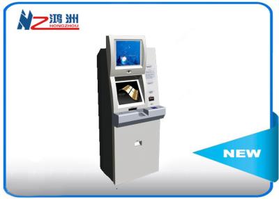 China 19 Zoll-automatischer Selbstdienstausweis-Zufuhr-Kiosk mit Münzen-Zähler zu verkaufen