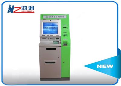 China Shopping Mall Top Up Cinema Ticket Vending Kiosk With Cash Acceptor for sale