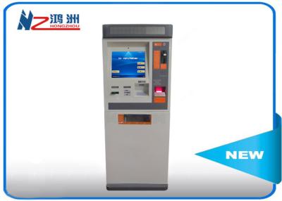 China Berühren Sie stehenden Zahlungsanschluß des ATM-Kioskbodens mit Bareinzahlungsakzeptanten zu verkaufen