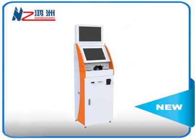 China 32 Inch Floor Stand Self Ordering Kiosk With Bill Acceptor / Self Service Restaurant Kiosk for sale