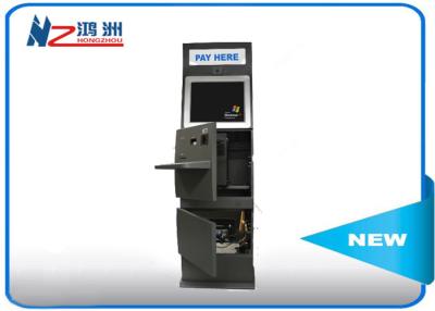 China Automatic free standing kiosk payment digital signage kiosk with card reader for sale