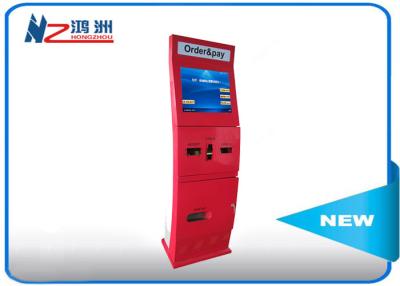 China Free standing intelligent Ticket Vending Kiosk with camare / ticket vending dispenser for sale