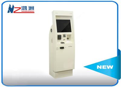 China 22 inch electronic Windows self service kiosk terminal with bill acceptor for sale