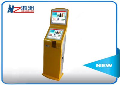 China HD wifi foor stand LED information self service kiosk with media display for sale