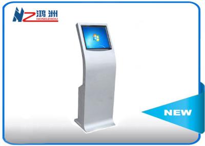 China Self service interactive information kiosk  in airport 450cd/m2 Brightness for sale