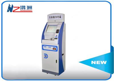 China 43 inch Scren self check in machine 1920*1080 Resolution Ratio with ID card reader for sale