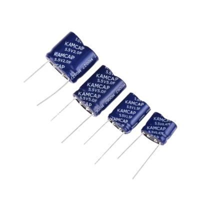 China Super Power Capacitor Farad Capacitor Combination Type 5.5V 0.22F 0.47F for sale