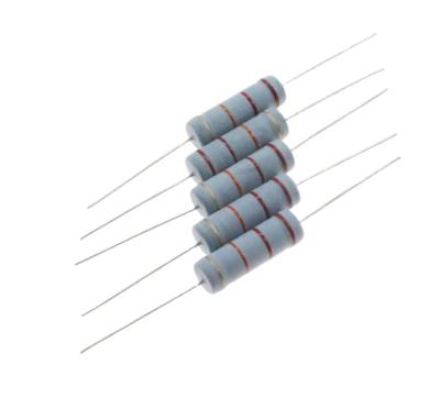 China 20Pcs Partial Pressure 5W 0R-22M Oxide Film Resistor 5% Tolerance 0.56R 1R 3R 10R 27R 30R 91R 100R 360R 3K for sale