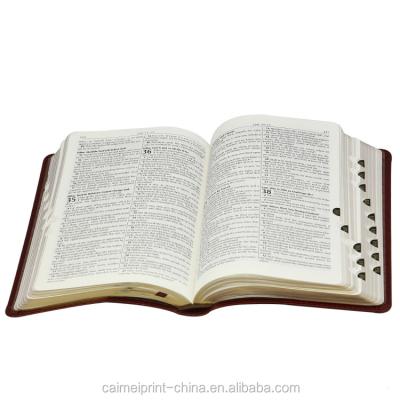 China King James Version Eco Friendly Custom Bible Words Verse Printings for sale