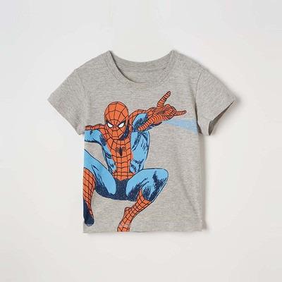 China Casual Baby Kids Clothes Summer T Shirt Children Short Sleeve Cartoon Print Boys T-shirt Anti-shrinkage Cotton for sale