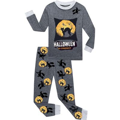 China New Arrived 100% Thermal Cotton Children Pajamas Kids Pajamas For Halloween Day for sale